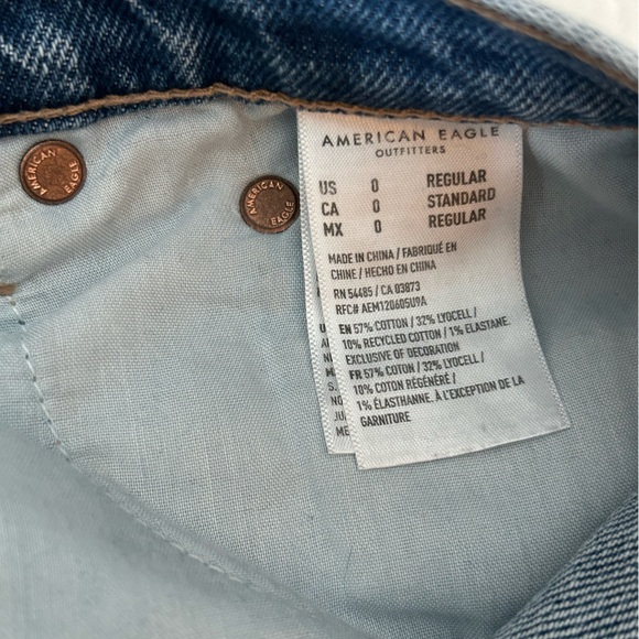 American Eagle women’s super high rise straight ankle jeans - Picture 4 of 4